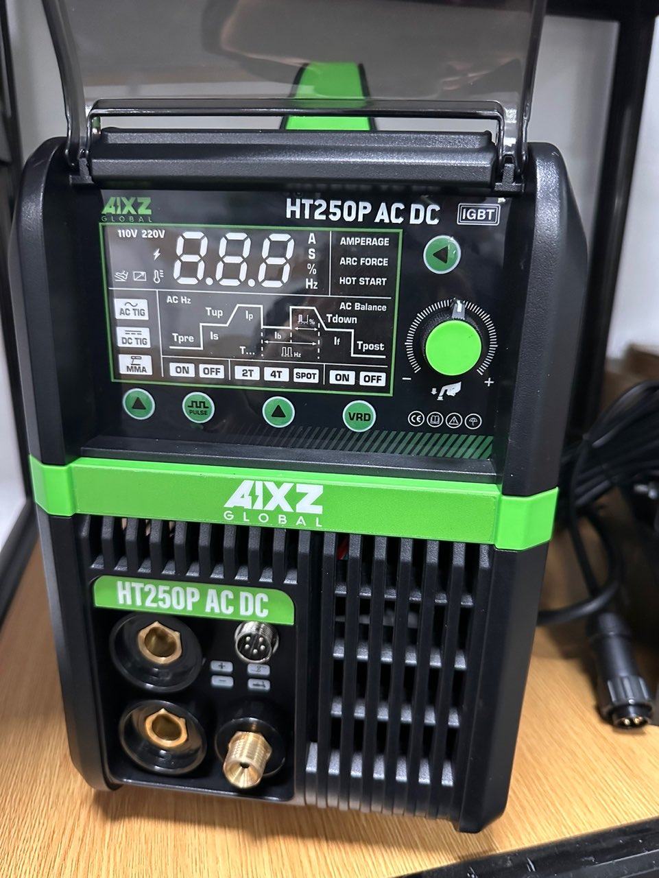 TIG250ACDC PULSE LCD IGBT Inve - Tig Welder Machine 评论和价格