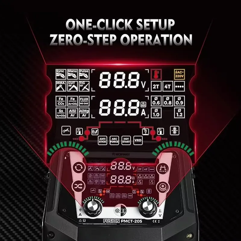LEVIN FUSION PMCT-205 6-in-1 V - Tig Welder Machine 评论和价格