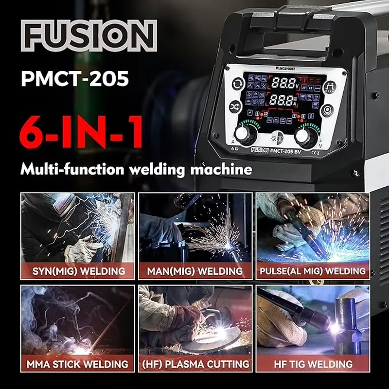 LEVIN FUSION PMCT-205 6-in-1 V - Tig Welder Machine 评论和价格