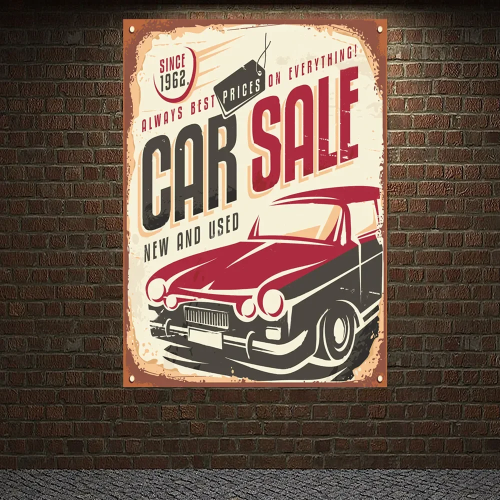 Vintage CAR SALE SERVICE Poste - Auto Repair Shop For Sale 评论和价格