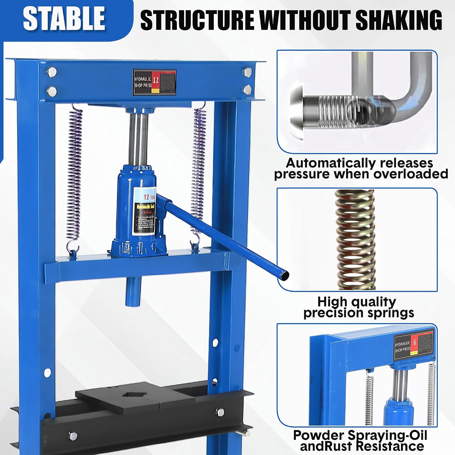 Tacleekii 6T Hydraulic Press H - Car Frame Straightening 评论和价格
