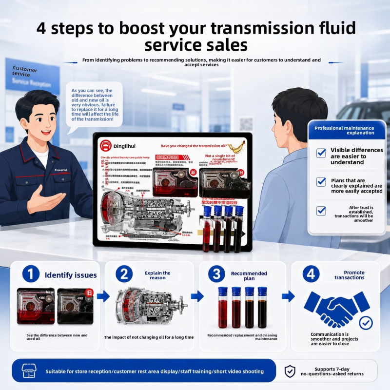 Transmission Oil Demonstration - Auto Repair Shop For Sale 评论和价格
