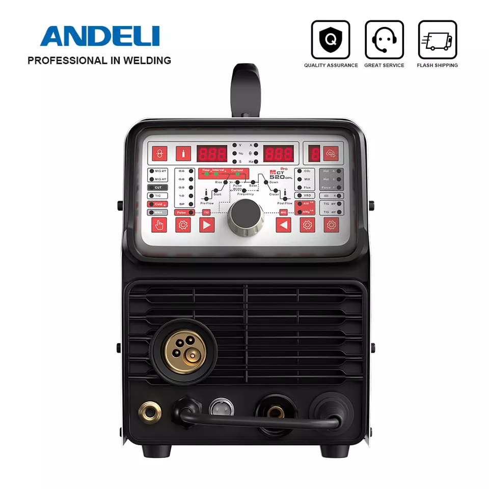 2026 Andeli 6 in 1 MIG,CUT,TIG - Tig Welder Machine 评论和价格